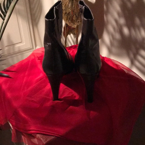 Brown size 10 ankle boots upper leather - Picture 4 of 7